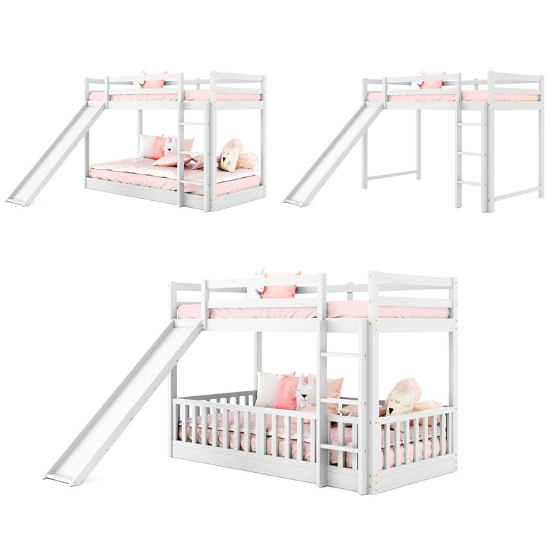 Functional Bunk Bed & Convertible Ladder And Slide - R&R Furniture Gallery (Fountain Valley, CA)