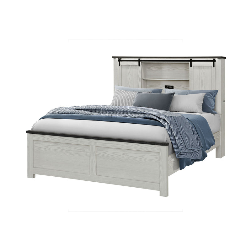 Avery - Bed With Bookcase Headboard - R&R Furniture Gallery (Fountain Valley, CA)