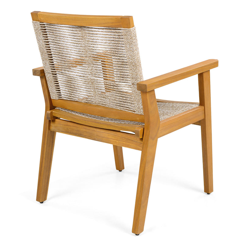 Outdoor Rope Dining Chair (Set of 2) - R&R Furniture Gallery (Fountain Valley, CA)