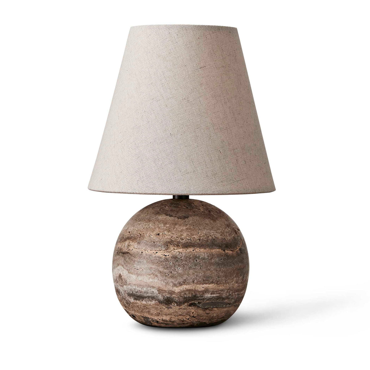 Spherical - Mini Lamp - Brown / Gray