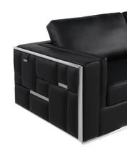 1130 - Top Grain Italian Leather Chair - R&R Furniture Gallery (Fountain Valley, CA)
