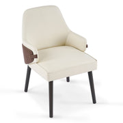 Indoor Dining Chair (Set of 2) - Beige / Brown - R&R Furniture Gallery (Fountain Valley, CA)