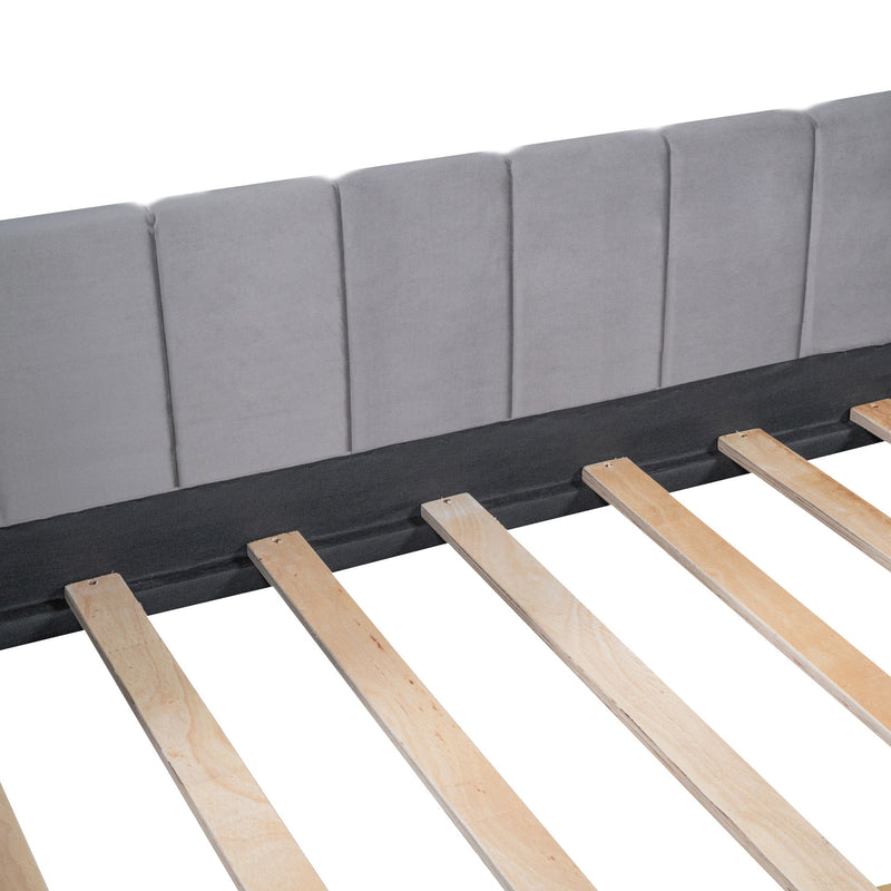 Upholstered Daybed With Ergonomic Design Backrest - R&R Furniture Gallery (Fountain Valley, CA)