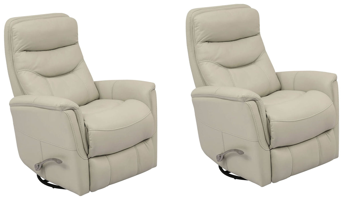 Gemini - Swivel Glider Recliner (Set of 2) - R&R Furniture Gallery (Fountain Valley, CA)