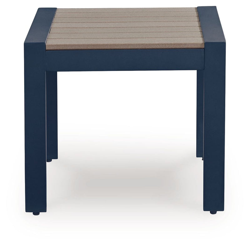East Beach - Blue - Rectangular Cocktail Table - R&R Furniture Gallery (Fountain Valley, CA)