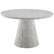 Kacey - Round Dining Table - Engineered Stone - R&R Furniture Gallery (Fountain Valley, CA)
