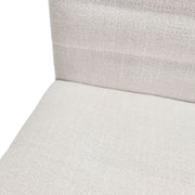 Set of 2 Noble House upholstered dining chairs with comfortable fabric seats and stylish rubber legs, perfect for modern dining rooms.