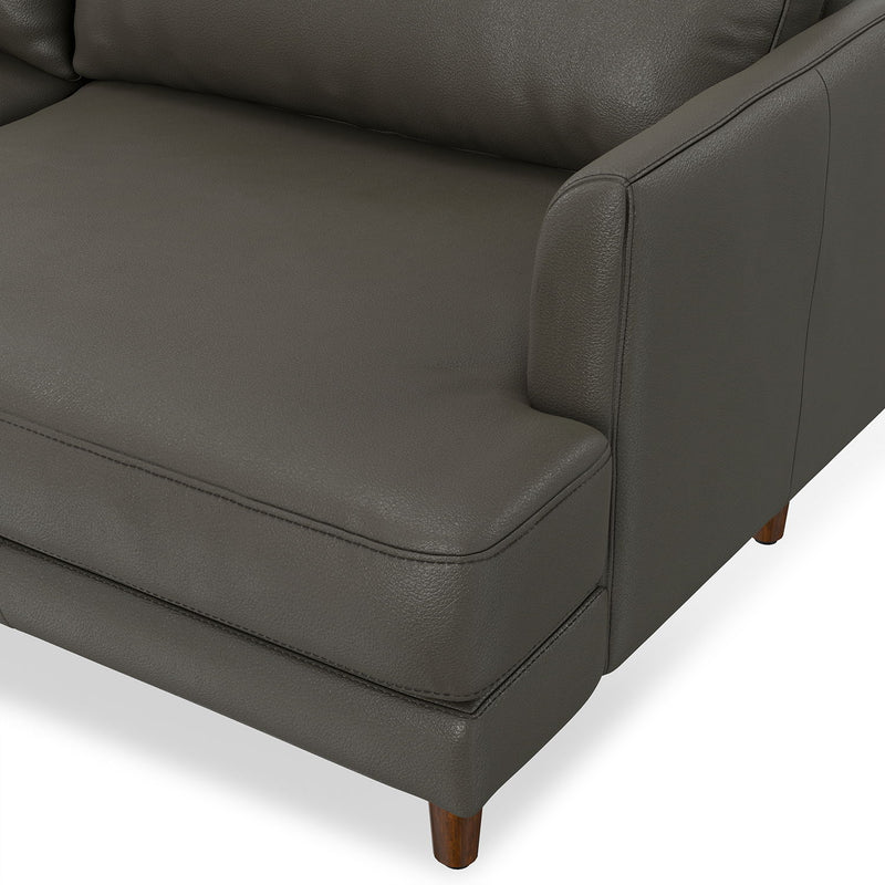 Livingston upholstered stationary sofa by Simpli-Home with plush cushions and fabric upholstery in a modern living room setting.