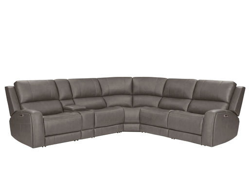 Belmont - Zero Gravity Power Reclining Sectional With Power Adjustable Headrests - R&R Furniture Gallery (Fountain Valley, CA)