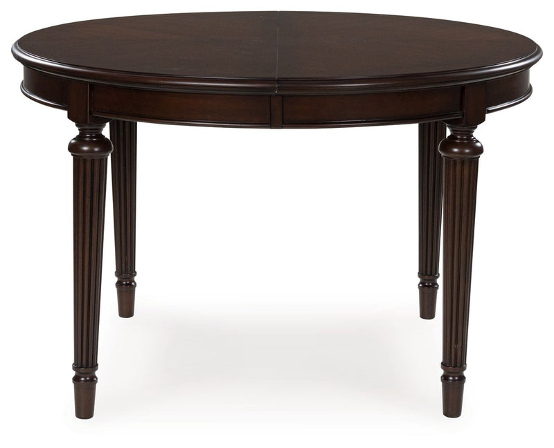 Lavinton - Oval Dining Room Extension Table - Brown - R&R Furniture Gallery (Fountain Valley, CA)