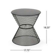 Nevada - Contemporary Side Table With Design - R&R Furniture Gallery (Fountain Valley, CA)