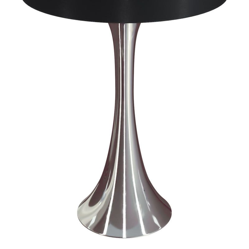 Pair of Lumi Source Lenuxe contemporary modern table lamps with sleek designs and neutral-colored shades, set of 2.