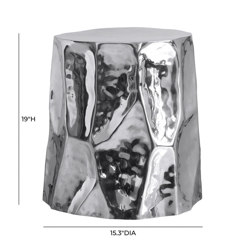 Forma - Side Table - Chrome - R&R Furniture Gallery (Fountain Valley, CA)