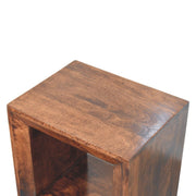 Solis - Open Side Table - Brown - R&R Furniture Gallery (Fountain Valley, CA)