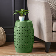 Outdoor Side Table With Barrel Shape - R&R Furniture Gallery (Fountain Valley, CA)