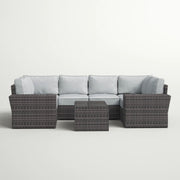 Stylish Wicker Patio Set Table - R&R Furniture Gallery (Fountain Valley, CA)