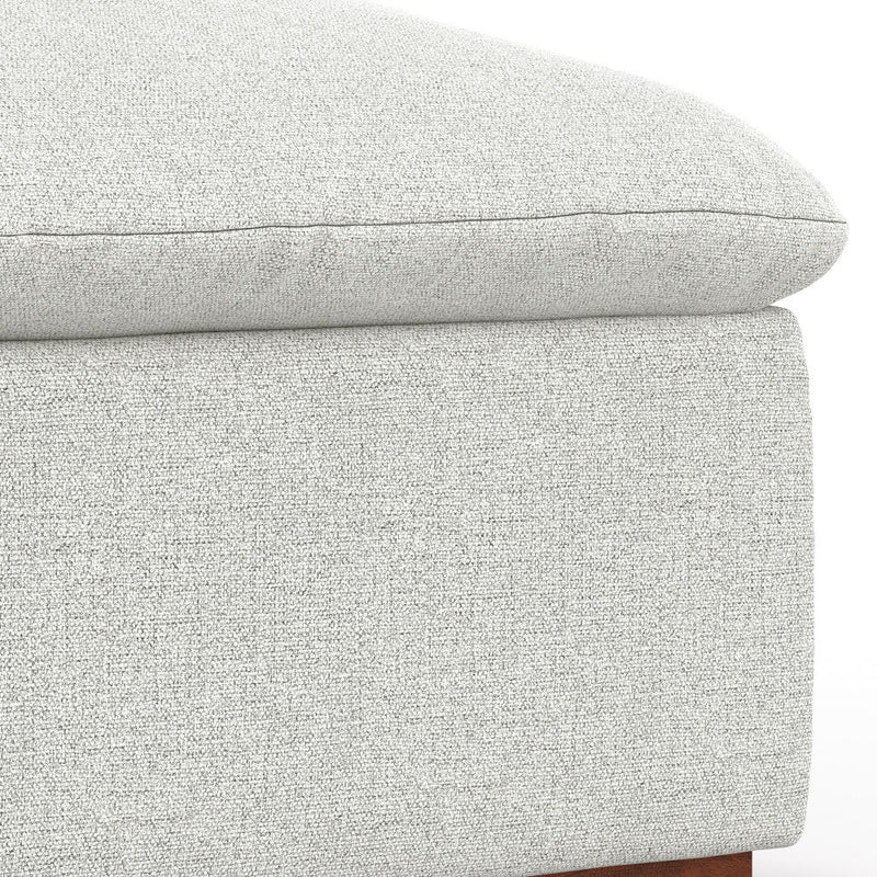 Jasmine - Ottoman - Gray