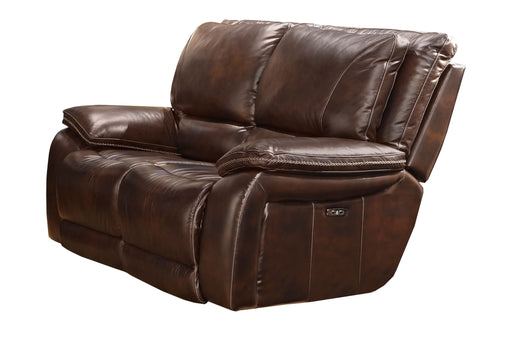 Vail - Power Reclining Loveseat - Burnt Sienna - R&R Furniture Gallery (Fountain Valley, CA)