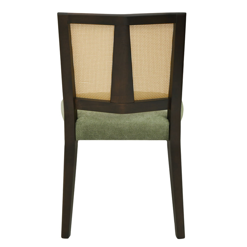 Mid Century Rattan Dining Chair Without Arms Set - R&R Furniture Gallery (Fountain Valley, CA)