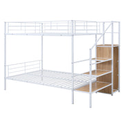 Bunk Bed With Lateral Storage Ladder And Wardrobe - R&R Furniture Gallery (Fountain Valley, CA)