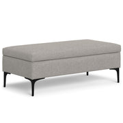 Rebecca - Multifunctional Coffee Table Storage Ottoman With Lift Up Lid - R&R Furniture Gallery (Fountain Valley, CA)