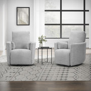 Turner - Manual Swivel Glider Recliner (Set of 2) - R&R Furniture Gallery (Fountain Valley, CA)
