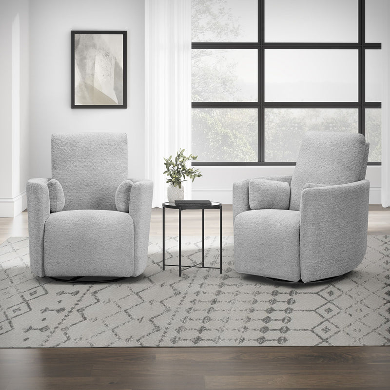 Turner - Manual Swivel Glider Recliner (Set of 2) - R&R Furniture Gallery (Fountain Valley, CA)