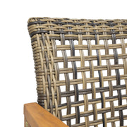Outdoor Dining Chair Acacia Wood Frame (Set of 2) - R&R Furniture Gallery (Fountain Valley, CA)