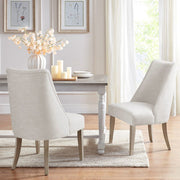 Comfortable Dining Chair Upholstered (Set of 2) - R&R Furniture Gallery (Fountain Valley, CA)