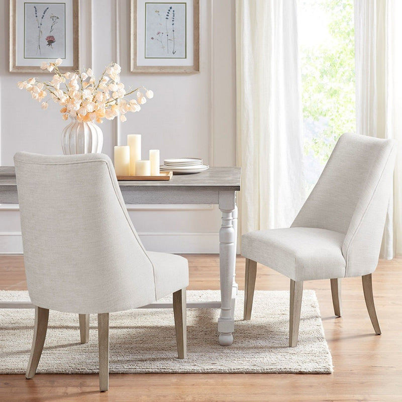 Comfortable Dining Chair Upholstered (Set of 2) - R&R Furniture Gallery (Fountain Valley, CA)