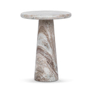 Huxley - Marble Round Accent Table - R&R Furniture Gallery (Fountain Valley, CA)