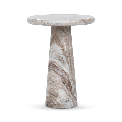 Huxley - Marble Round Accent Table - R&R Furniture Gallery (Fountain Valley, CA)
