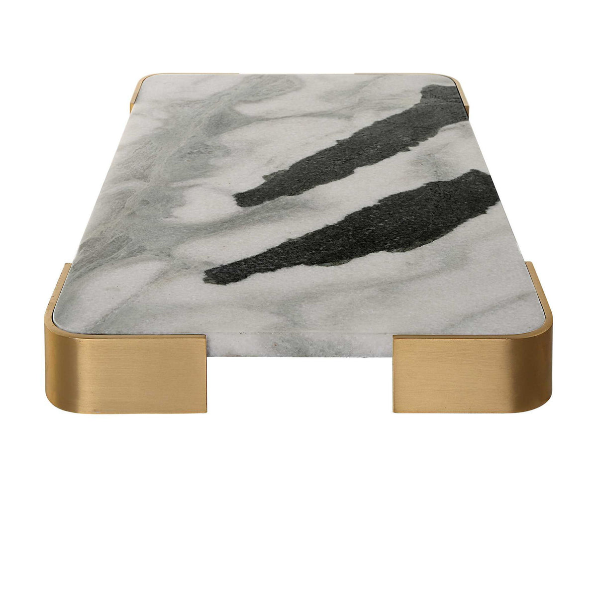 Elevated - Medium Tray/Plateau - Panda Marble