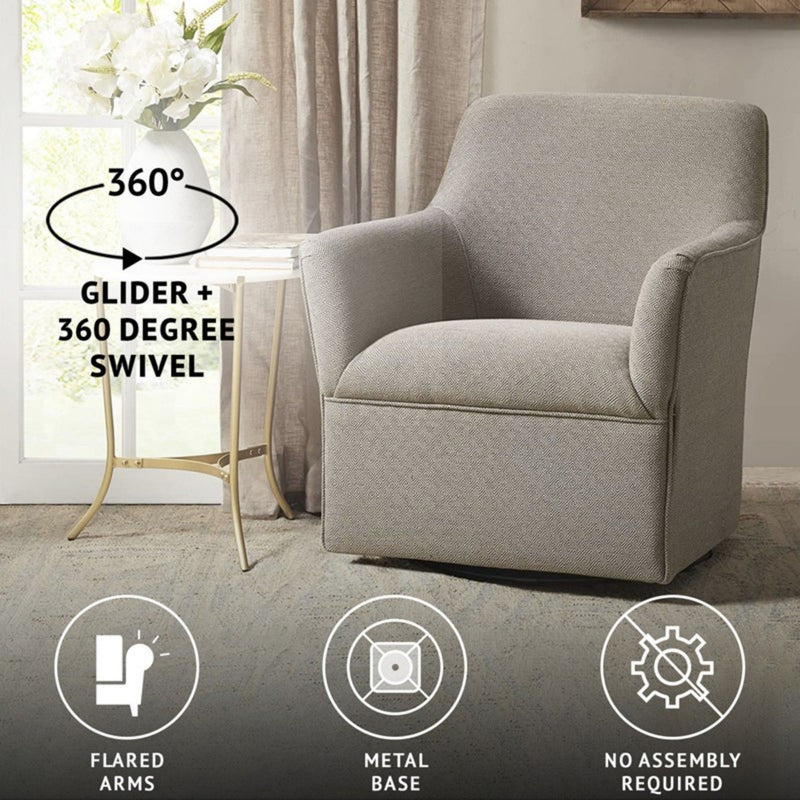Augustine - Swivel Glider Chair - R&R Furniture Gallery (Fountain Valley, CA)