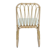 Outdoor Wicker Dining Chairs With Washable Cushion (Set of 2) - R&R Furniture Gallery (Fountain Valley, CA)