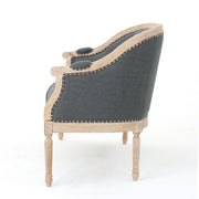 French Country Chesterfield Style Tufted Loveseat - R&R Furniture Gallery (Fountain Valley, CA)
