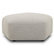 Playful - Ottoman With Casters - Canes Cobblestone - R&R Furniture Gallery (Fountain Valley, CA)
