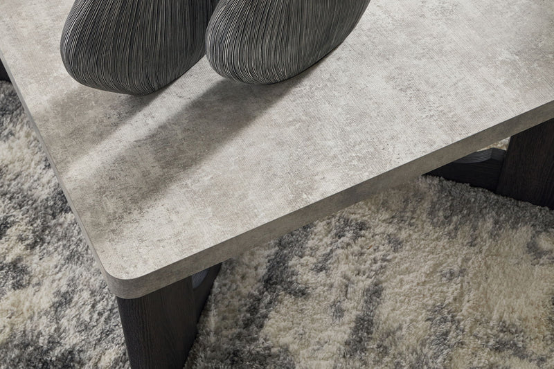 Sharstorm - Occasional Table Set (Set of 3) - Two-tone Gray - R&R Furniture Gallery (Fountain Valley, CA)