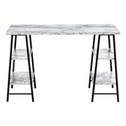 Computer Desk For Home Office, Laptop, Storage Shelves, Contemporary & Modern - R&R Furniture Gallery (Fountain Valley, CA)