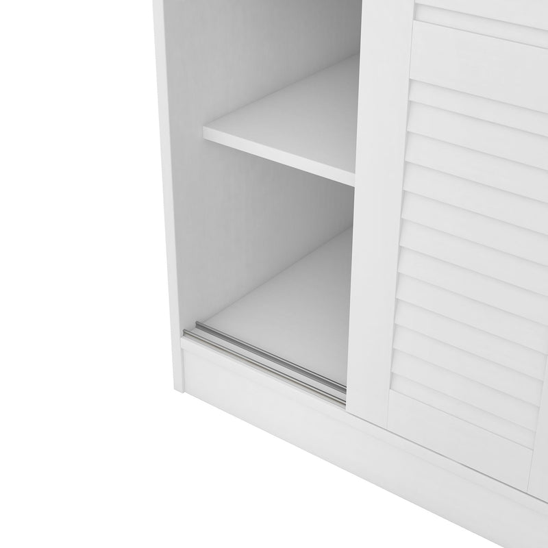 3 Door Shutter Wardrobe & Shelves - R&R Furniture Gallery (Fountain Valley, CA)