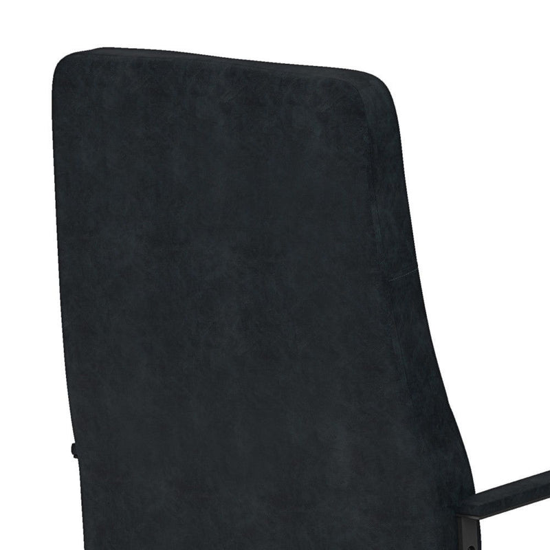 Foley - Swivel Office Chair - Distressed Blue - R&R Furniture Gallery (Fountain Valley, CA)