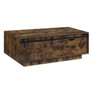 Bellarosa - Coffee Table (Same As 88040) - Rustic Oak - R&R Furniture Gallery (Fountain Valley, CA)