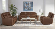 Parker Living Calgary power reclining 3-piece sofa set with plush cushions and modern design for a stylish living room.