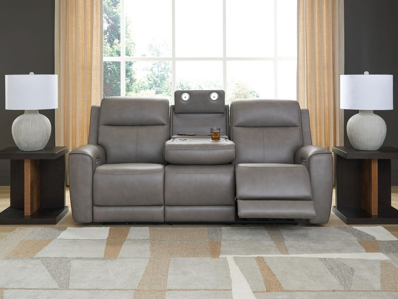 5Z-Comfort - Relaxation - Power Reclining Sofa With Adj Headrest - R&R Furniture Gallery (Fountain Valley, CA)