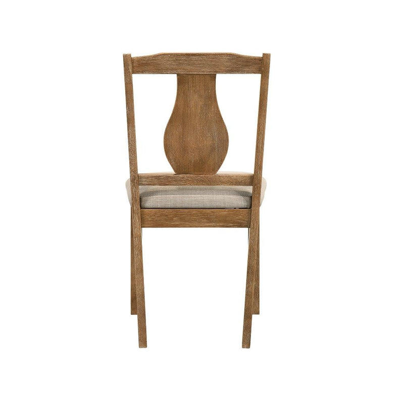 Kayee - 5 Piece Dining Set - Weathered Oak - R&R Furniture Gallery (Fountain Valley, CA)