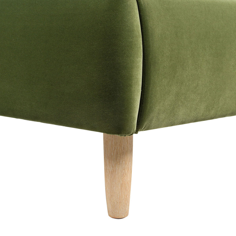 Roman - Curved Headboard Upholstered Platform Bed - R&R Furniture Gallery (Fountain Valley, CA)