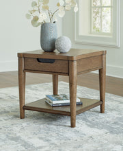 Roanhowe - Rectangular End Table - Brown - R&R Furniture Gallery (Fountain Valley, CA)