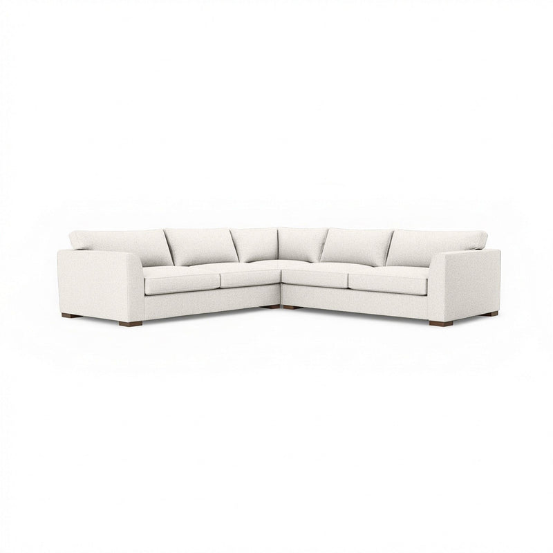 Classic Home Bryson 3-piece ElPaso sectional sofa with plush cushions and modern design, perfect for living room seating.