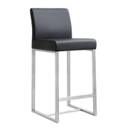 Denmark - Stainless Steel Counter Stool (Set of 2) - R&R Furniture Gallery (Fountain Valley, CA)