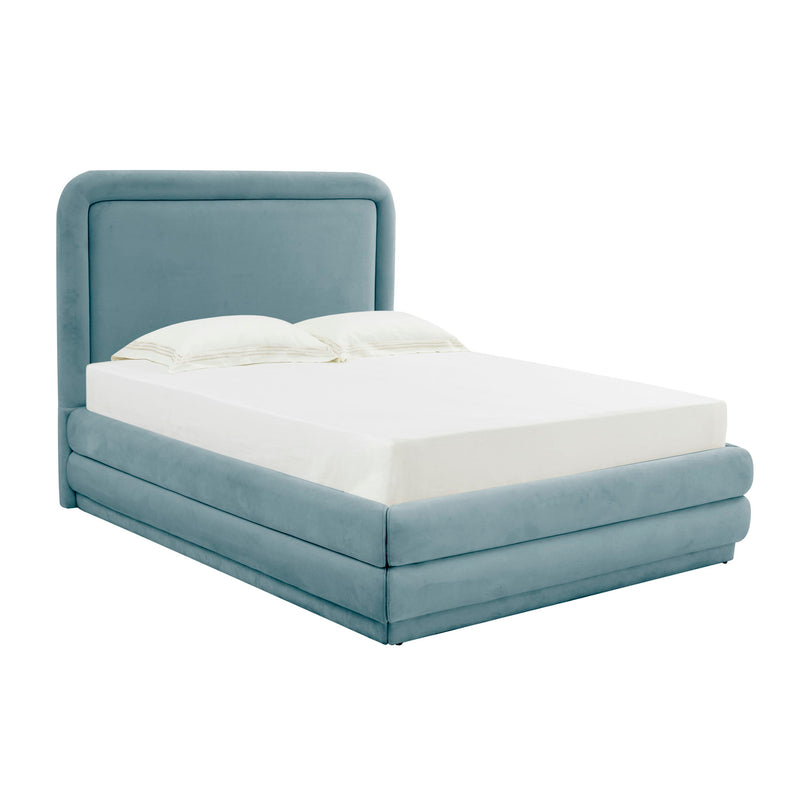Briella - Velvet Bed - R&R Furniture Gallery (Fountain Valley, CA)